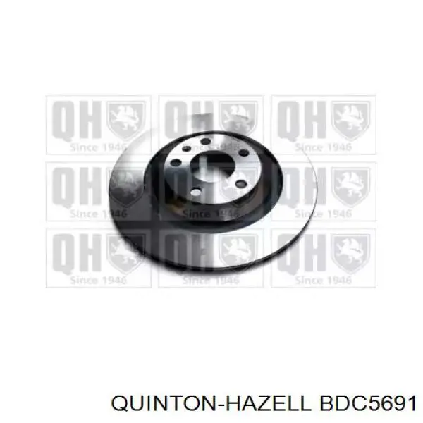BDC5691 QUINTON HAZELL тормозные диски