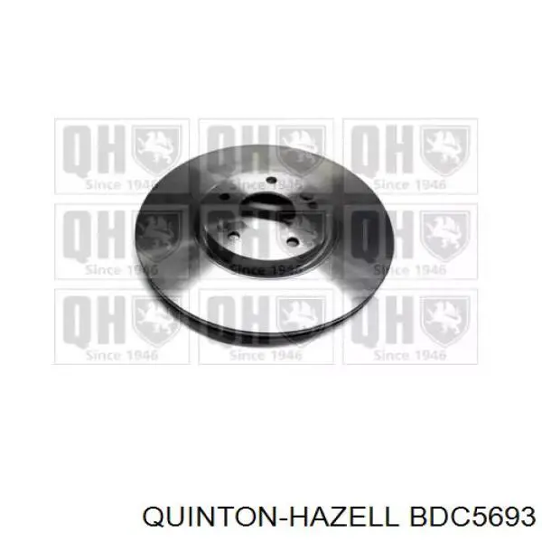 Передние тормозные диски BDC5693 QUINTON HAZELL