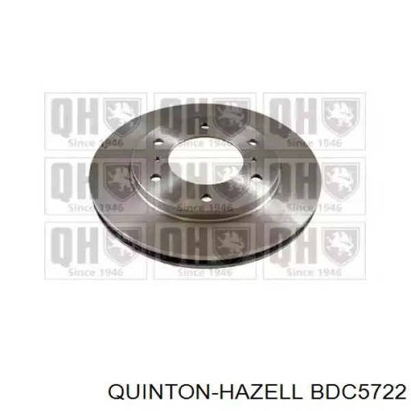 Передние тормозные диски BDC5722 QUINTON HAZELL