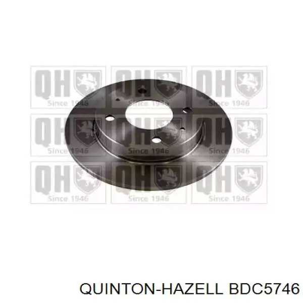 Передние тормозные диски BDC5746 QUINTON HAZELL