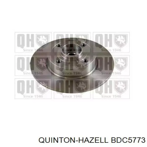 Тормозные диски BDC5773 QUINTON HAZELL