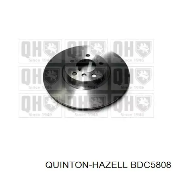 Передние тормозные диски BDC5808 QUINTON HAZELL