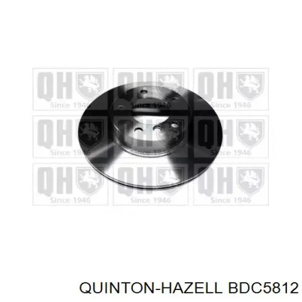 Передние тормозные диски BDC5812 QUINTON HAZELL