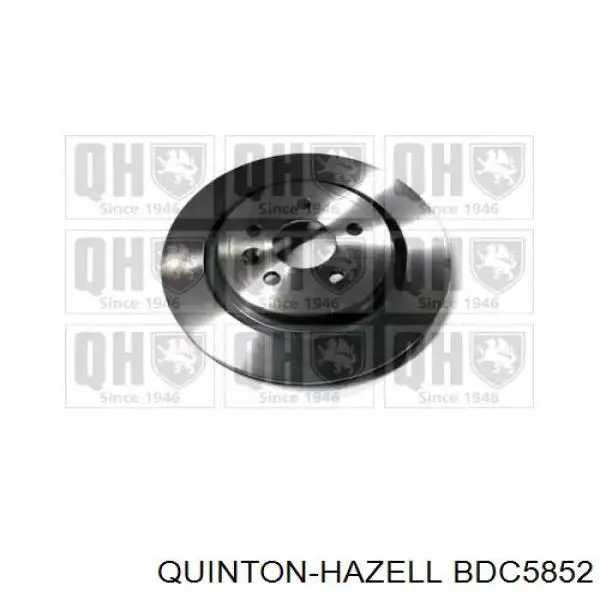 Тормозные диски BDC5852 QUINTON HAZELL