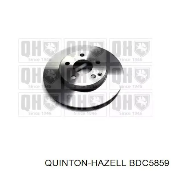 Передние тормозные диски BDC5859 QUINTON HAZELL