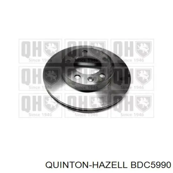 Передние тормозные диски BDC5990 QUINTON HAZELL