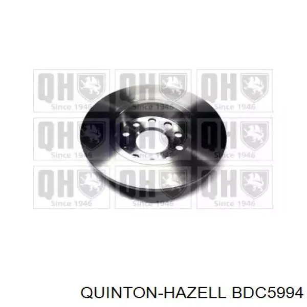 Disco de freno trasero BDC5994 QUINTON HAZELL