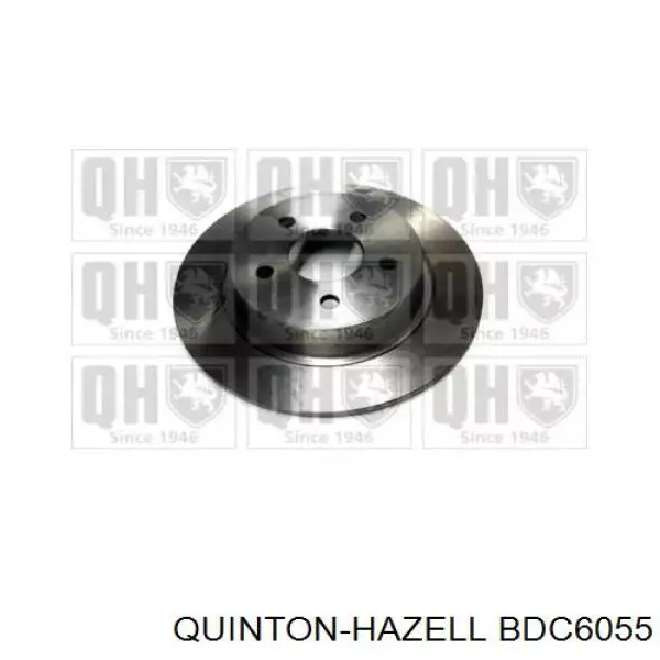 Тормозные диски BDC6055 QUINTON HAZELL