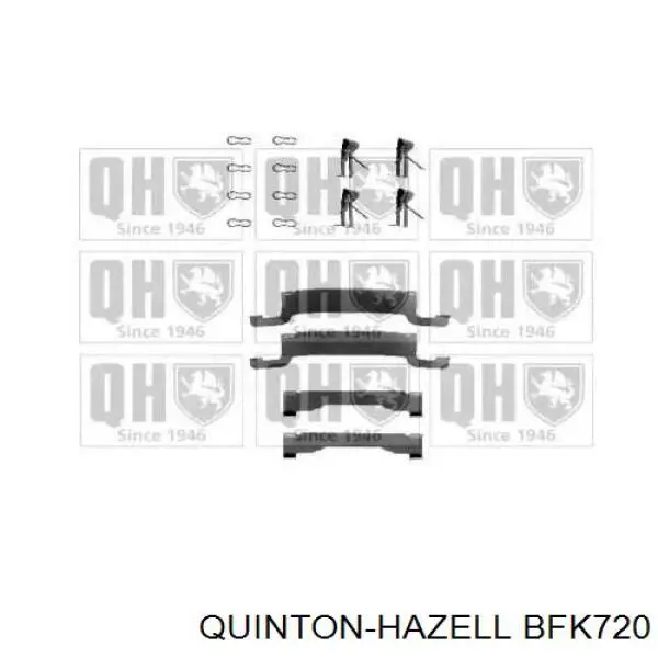 Ремкомплект тормозных колодок 1091192 Quick Brake