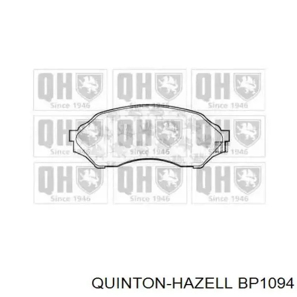 Передние тормозные колодки BP1094 QUINTON HAZELL