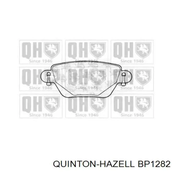 Колодки тормозные задние дисковые QUINTON HAZELL BP1282