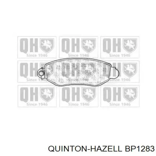 Передние тормозные колодки BP1283 QUINTON HAZELL