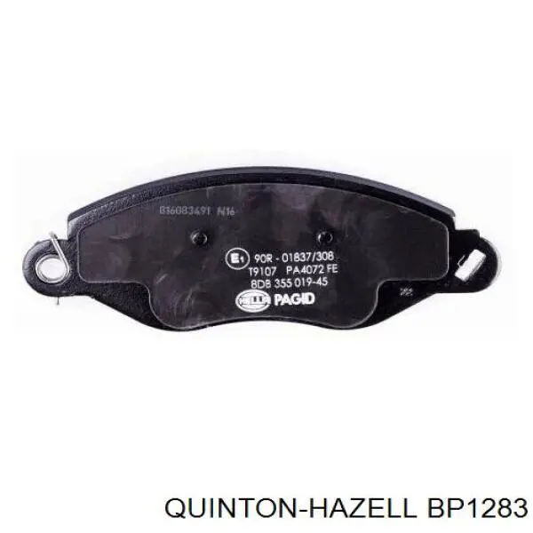 Колодки QUINTON HAZELL BP1283 цена, от 20.13 USD