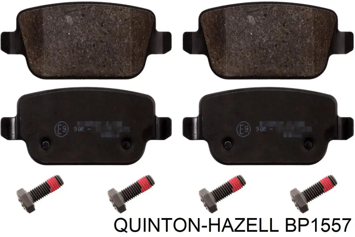 Колодки дисковые  QUINTON HAZELL BP1557 цена, от 23.85 USD