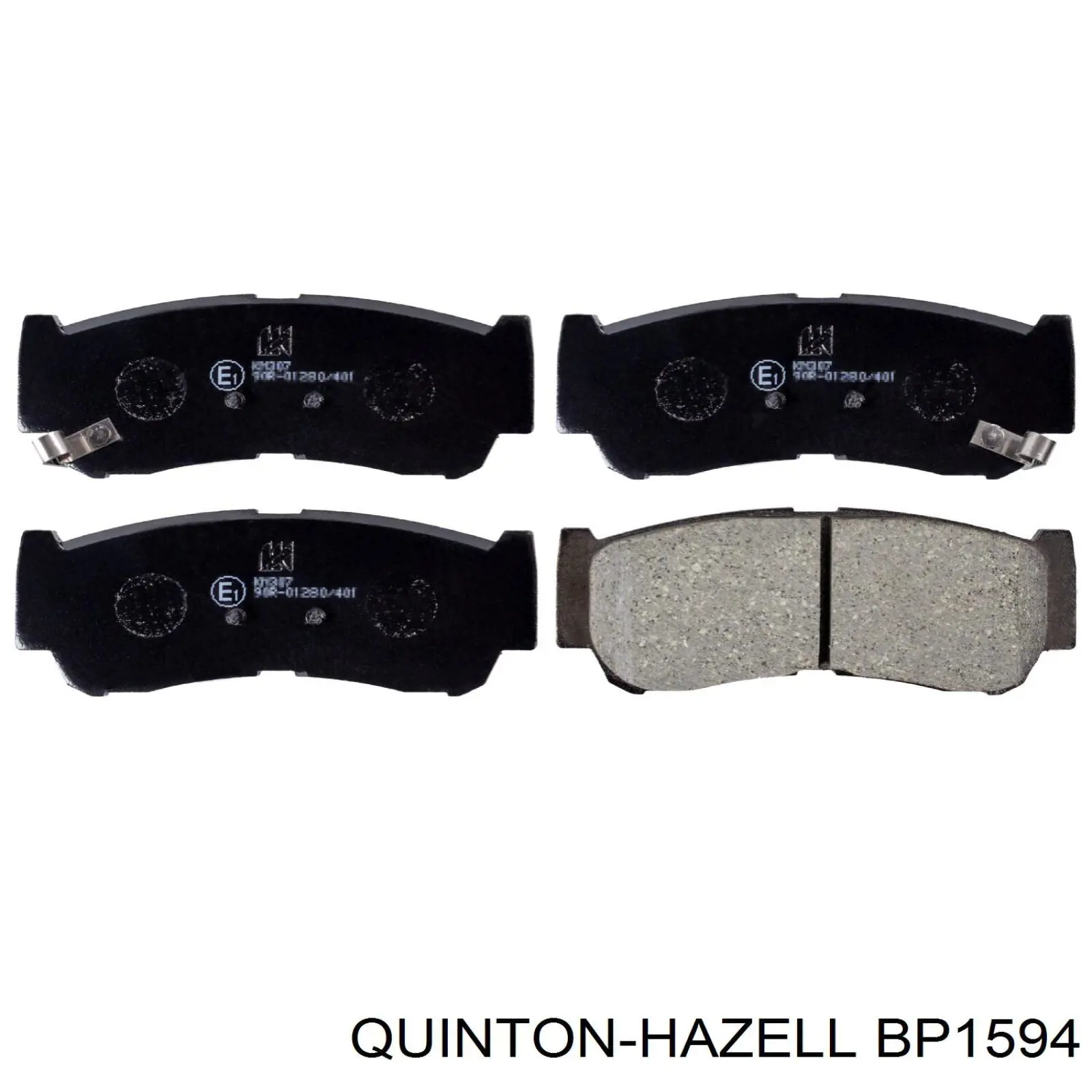 Колодки дисковые  QUINTON HAZELL BP1594 цена, от 15.52 USD