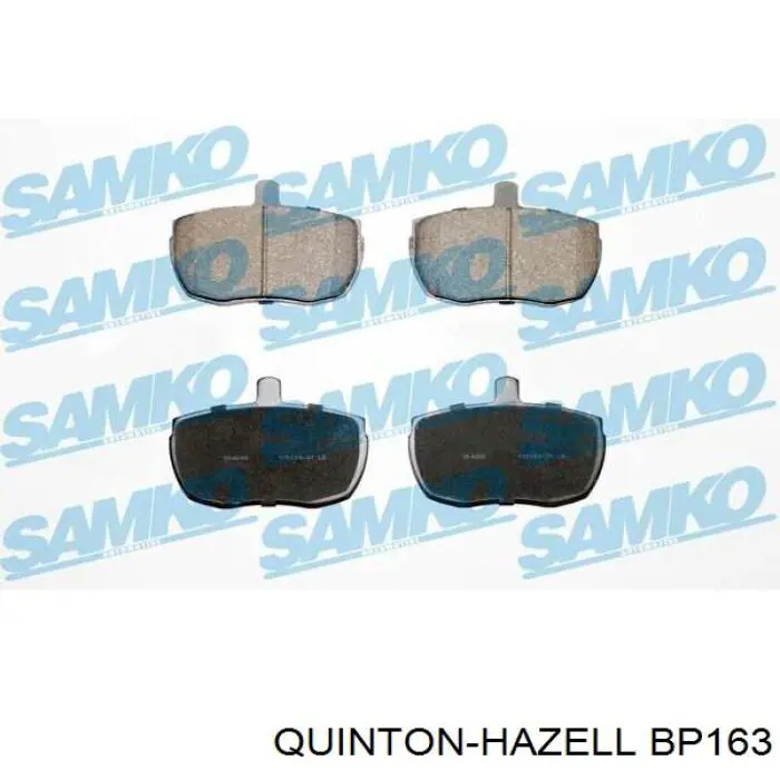 Купить BP163 QUINTON HAZELL Колодки тормозные