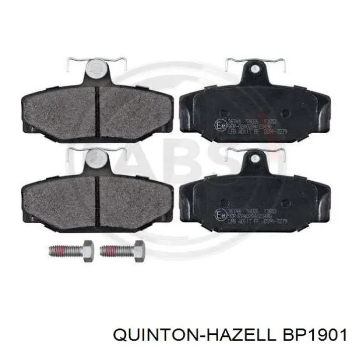Передние тормозные колодки BP1901 QUINTON HAZELL