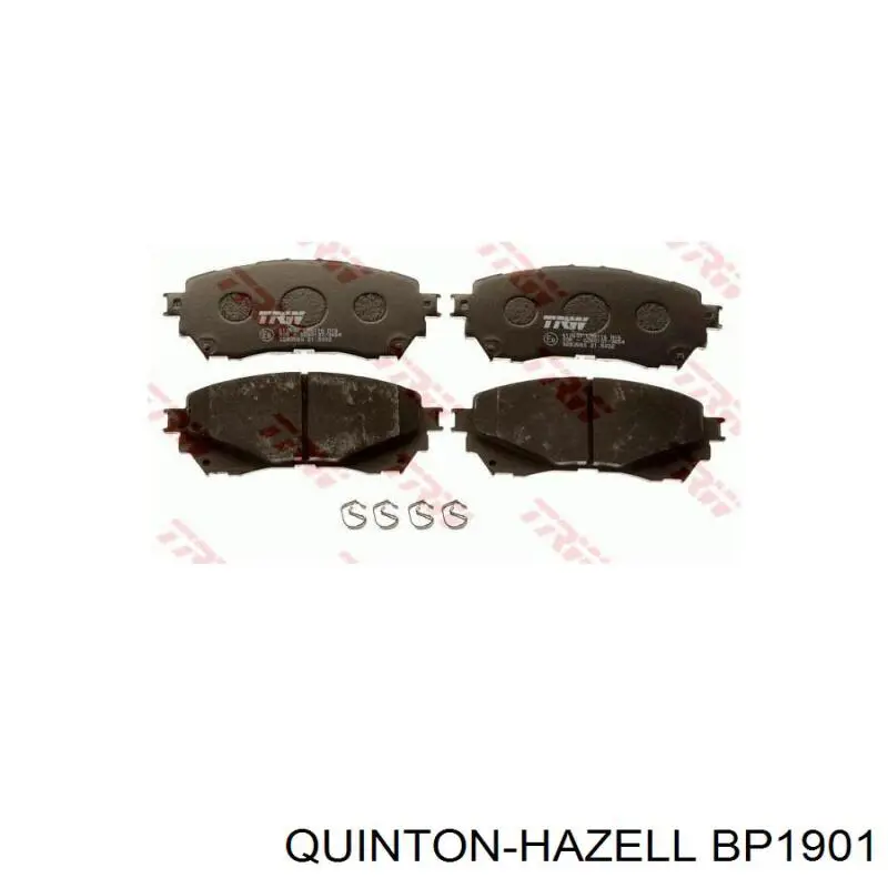 Тормозные колодки QUINTON HAZELL BP1901