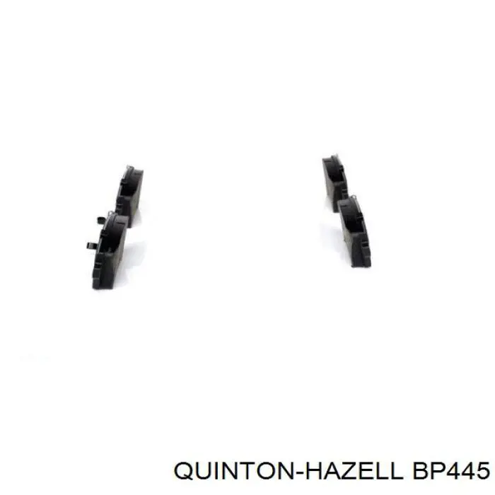 BP445 QUINTON HAZELL Колодки передние