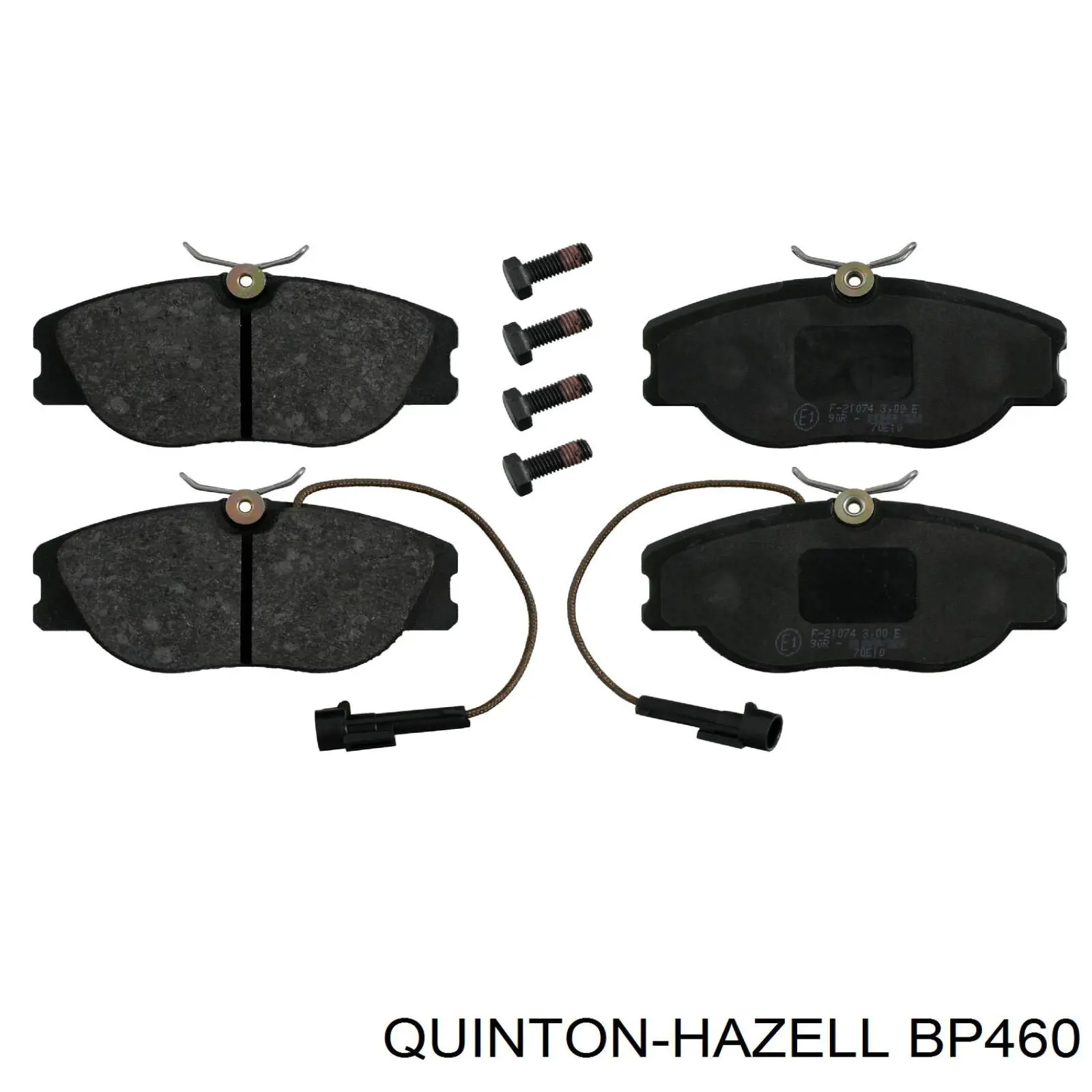 Колодки QUINTON HAZELL BP460 цена, от 31.67 USD