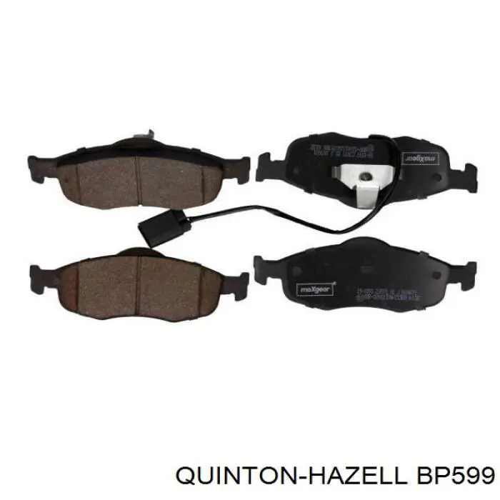 Купить BP599 QUINTON HAZELL Колодки тормозные