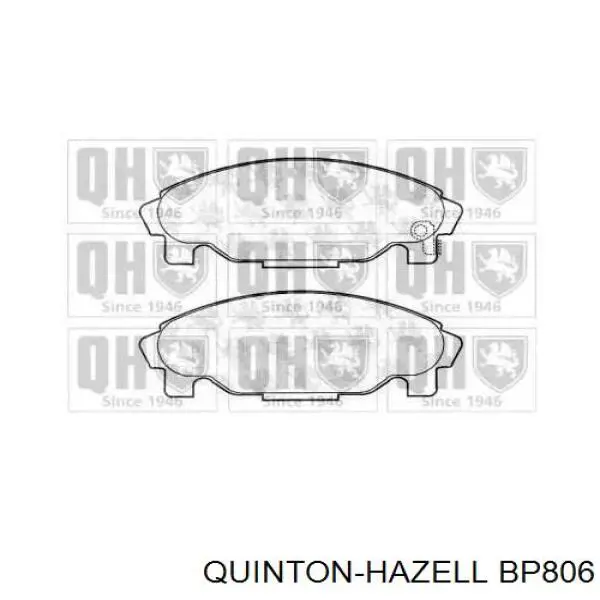 ADD64220 Blue Print Колодки передние