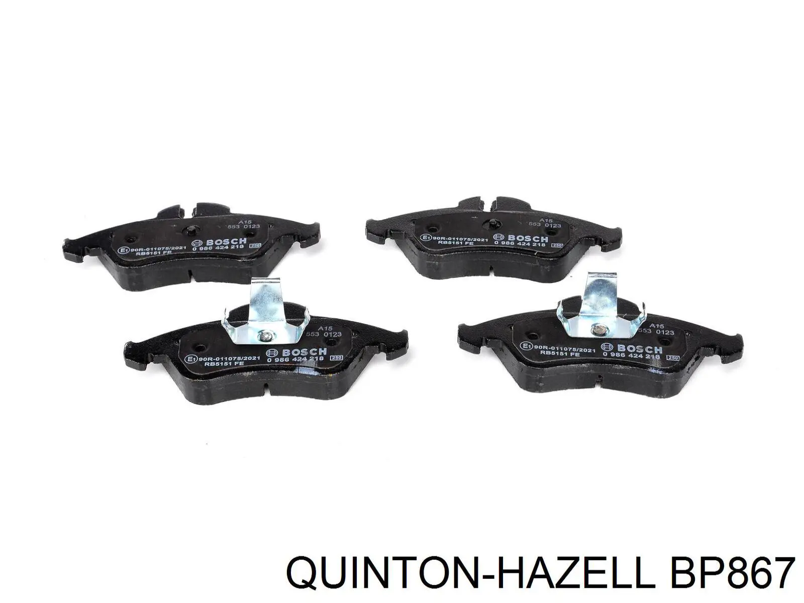 Колодки QUINTON HAZELL BP867 цена, от 20.42 USD