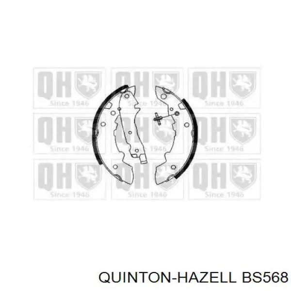 Колодки тормозные задние барабанные QUINTON HAZELL BS568