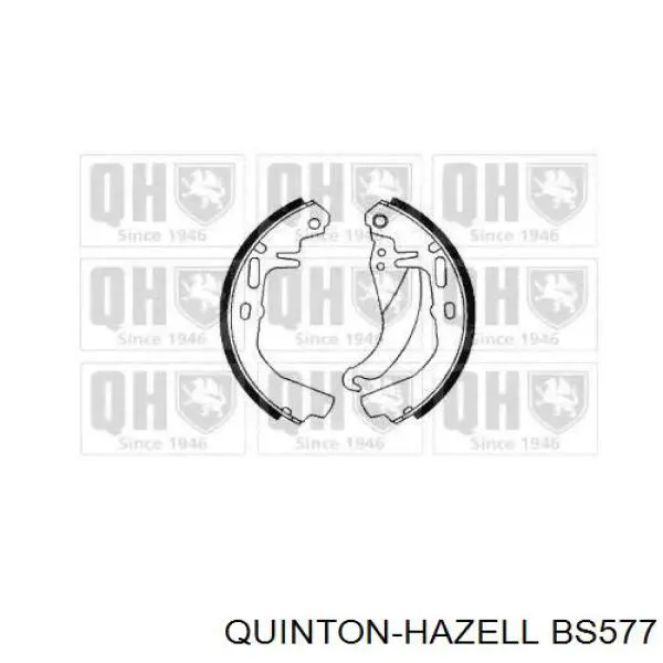 Колодки тормозные задние барабанные QUINTON HAZELL BS577