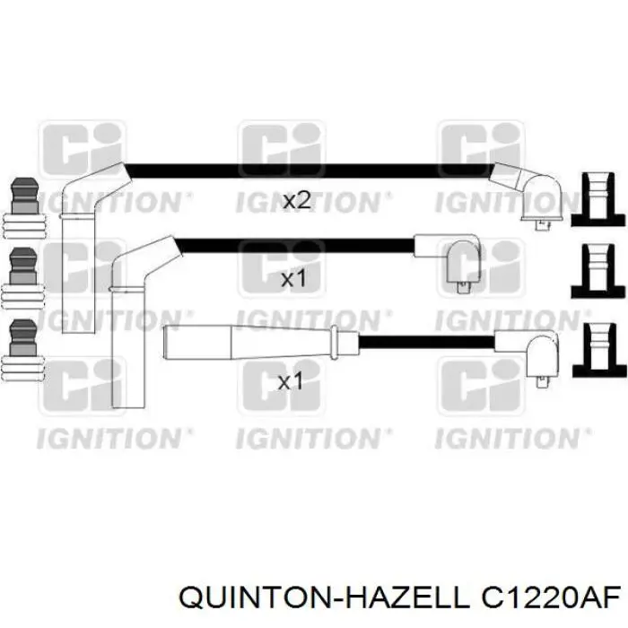 C1220AF QUINTON HAZELL Диск сцепления ведомый
