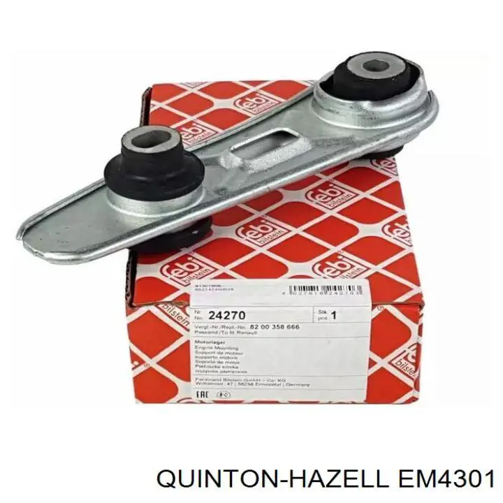 Подушка (опора) двигателя, правая верхняя Kautek REEM037 цена, от 18.70 USD