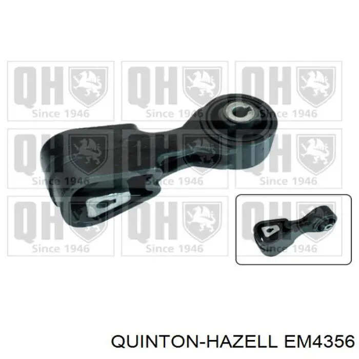 EM4356 QUINTON HAZELL coxim (suporte direito superior de motor)