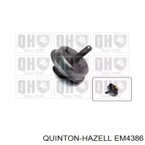 Подушка (опора) двигателя правая (сайлентблок) QUINTON HAZELL EM4386