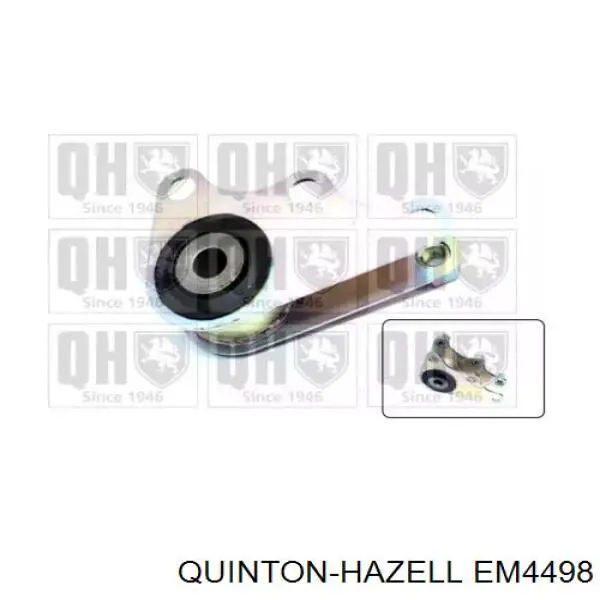 Подушка (опора) двигателя задняя QUINTON HAZELL EM4498