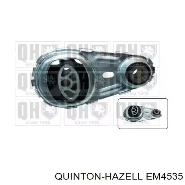 EM4535 QUINTON HAZELL coxim (suporte traseiro de motor)