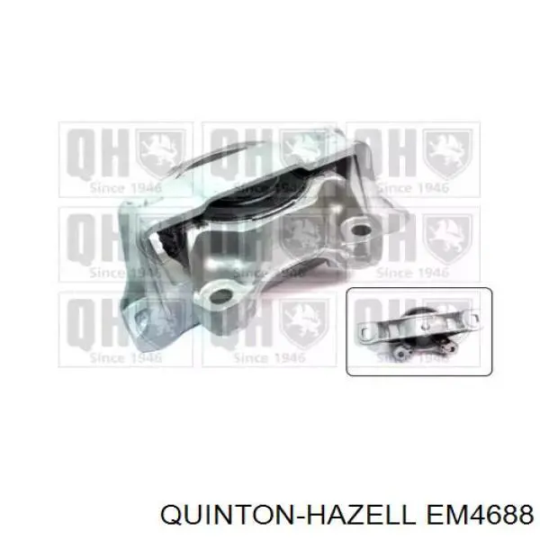 Подушка двигателя QUINTON HAZELL EM4688 цена, от 85.48 USD