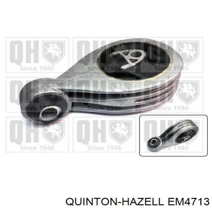 Купить EM4713 QUINTON HAZELL Подушка (опора) двигателя левая нижняя