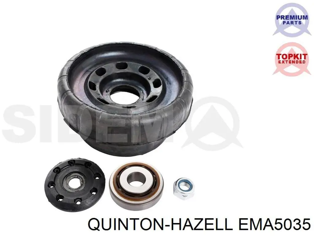 Опора стойки амортизатора переднего QUINTON HAZELL EMA5035 цена, от 38.75 USD