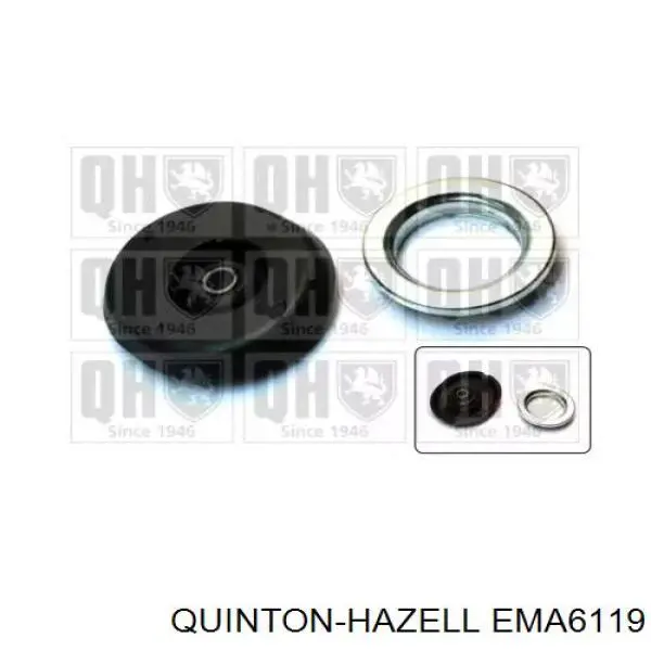 Опора амортизатора переднего QUINTON HAZELL EMA6119