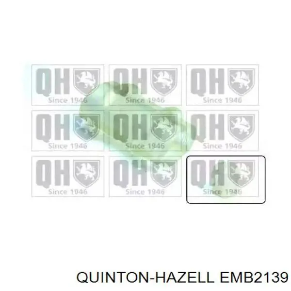 EMB2139 QUINTON HAZELL втулка стабилизатора переднего
