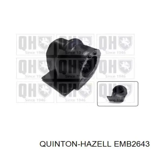 EMB2643 QUINTON HAZELL втулка стабилизатора переднего