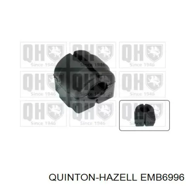 Втулка заднего стабилизатора QUINTON HAZELL EMB6996