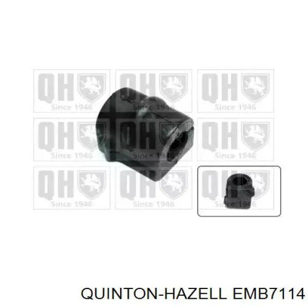 EMB7114 QUINTON HAZELL втулка стабилизатора переднего