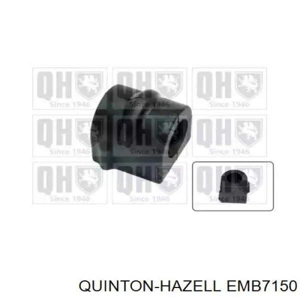EMB7150 QUINTON HAZELL втулка стабилизатора переднего