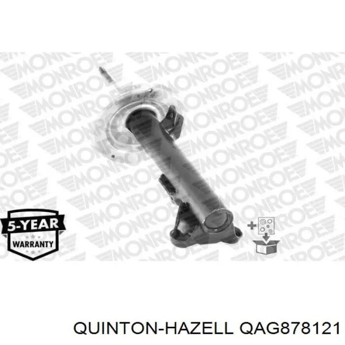 QAG878121 QUINTON HAZELL амортизатор передний
