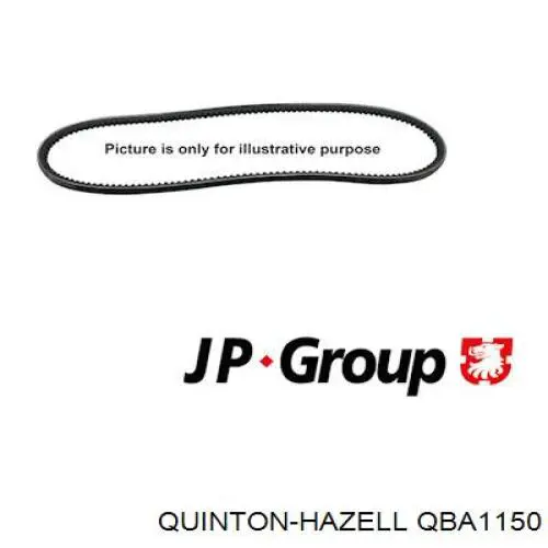 Купить QBA1150 QUINTON HAZELL Ремень генератора