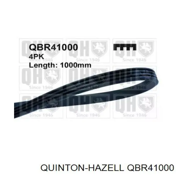 Ремень генератора QBR41000 QUINTON HAZELL