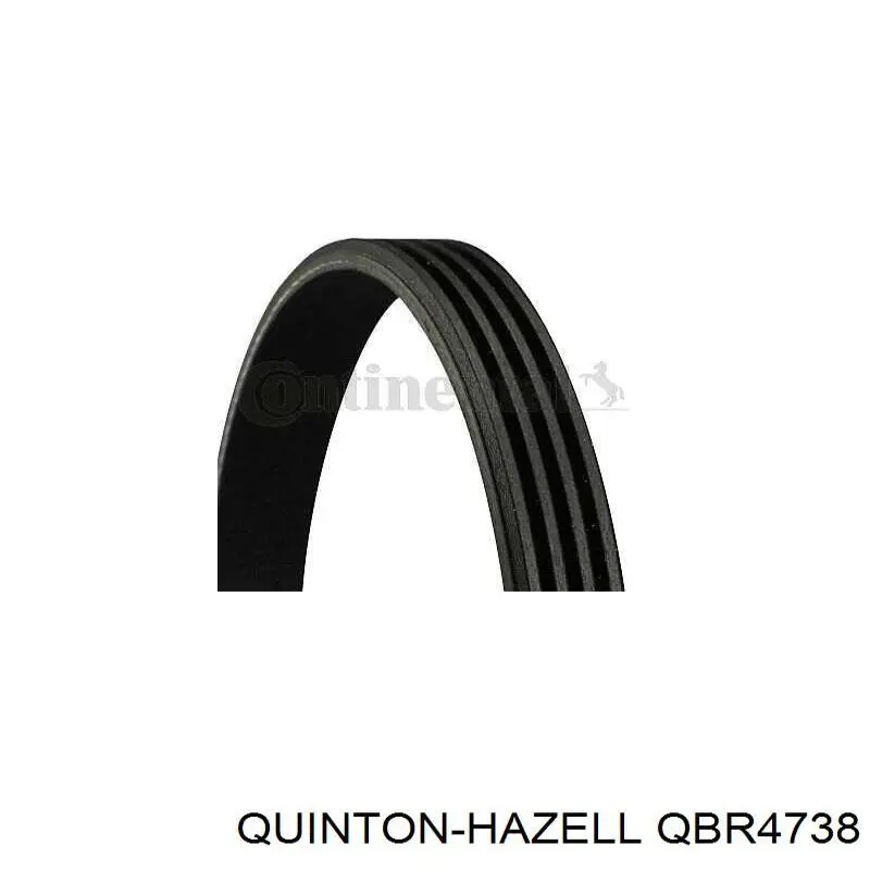 Ремень генератора QBR4738 QUINTON HAZELL