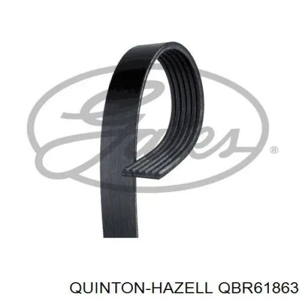 QBR61863 QUINTON HAZELL ремень генератора