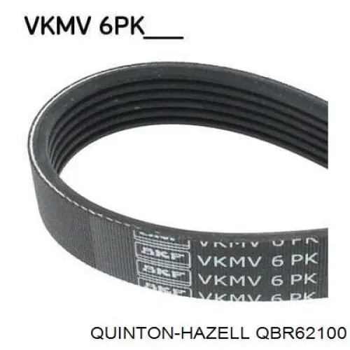 Купить QBR62100 QUINTON HAZELL Ремень генератора
